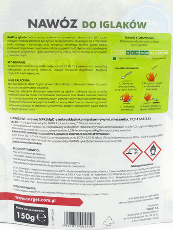 Nawóz do iglaków Moc Zieleni 150 g