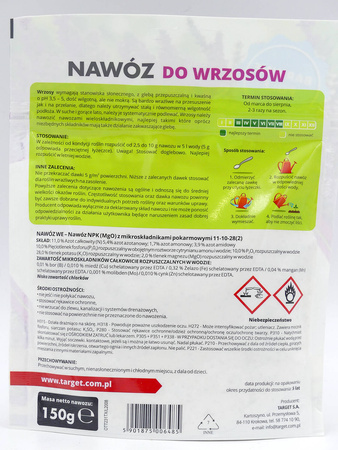 Nawóz do wrzosów Barwne Pole 150 g