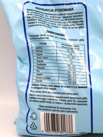 Saletra Wapniowo- Amonowa 2 kg