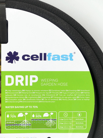 Wąż nawadniający Drip 1/2" 22,5 m – Cellfast