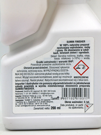 Finisher Na Mech w Trawniku i Innych Powierzchniach 200 ml