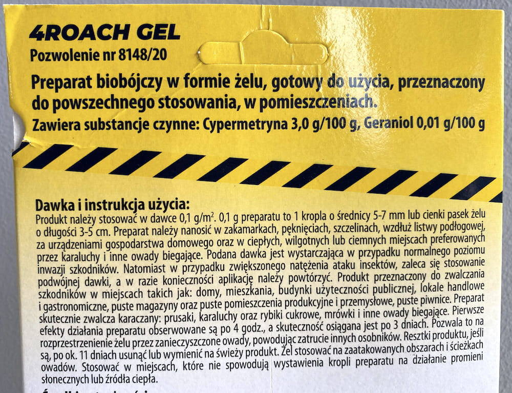 4roach żel na mrówki Target