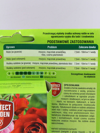 Multi rose Róże pełna ochrona 2 w 1