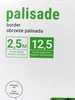 Obrzeże palisada PALGARDEN grafitowe – 2,5 m Bradas