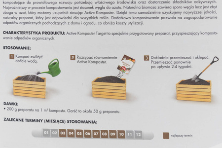 Active Komposter - przyspiesza kompostowanie 1 kg