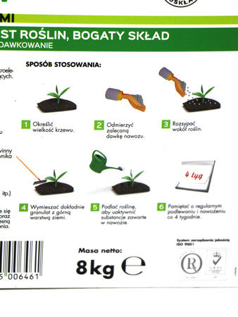 Nawóz do iglaków z mikroelementami 8 kg