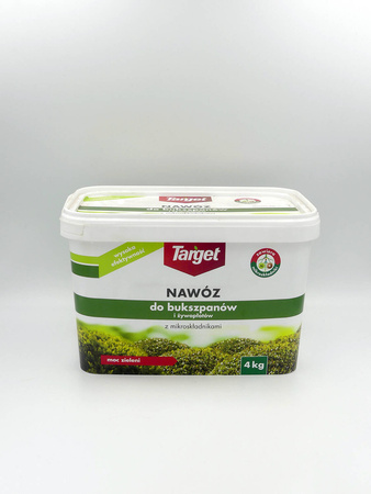 Nawóz z do bukszpanów i żywopłotów z mikroelementami 4 kg