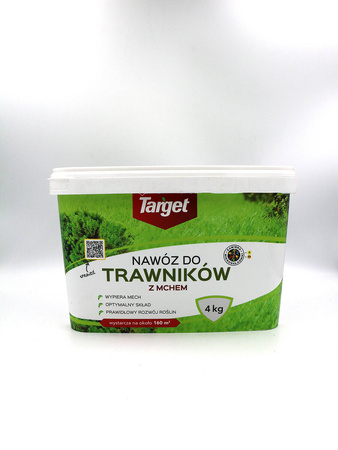Nawóz do trawników z mchem z mikroelementami 4 kg