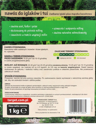 Nawóz Zadbane Iglaki - Do Iglaków i Tui 1 kg