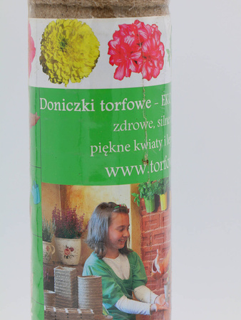 Torfowe Doniczki - Okrągłe 6x6/20
