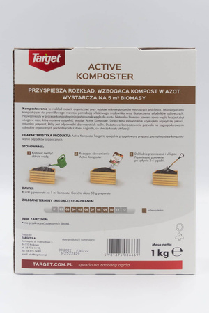 Active Komposter - przyspiesza kompostowanie 1 kg