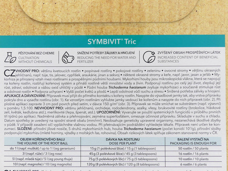 Symbivit Tric – mikoryza + trichoderma – 750 g Symbiom