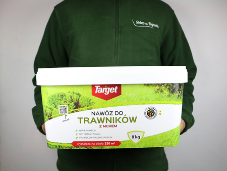 Nawóz do trawników z mchem z mikroelementami 8 kg