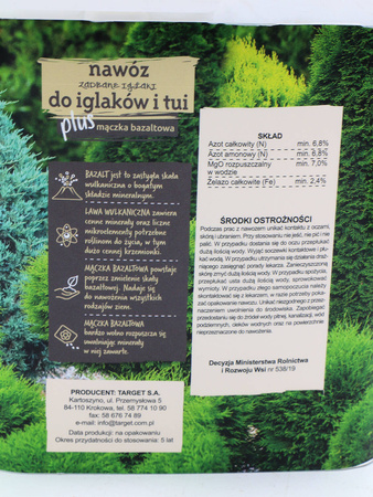 Nawóz Zadbane Iglaki - Do Iglaków i Tui 4 kg