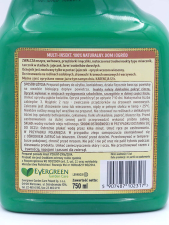 SUBSTRAL Multi-insekt . Naturen. owadobójczy 750 ML