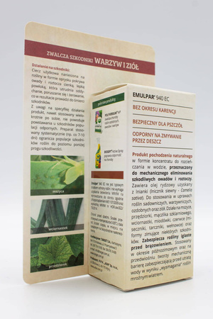 Emulpar 940 EC 30 ml zwalcza mszyce, przędziorki, mączliki, miodówki na warzywach i gruszy