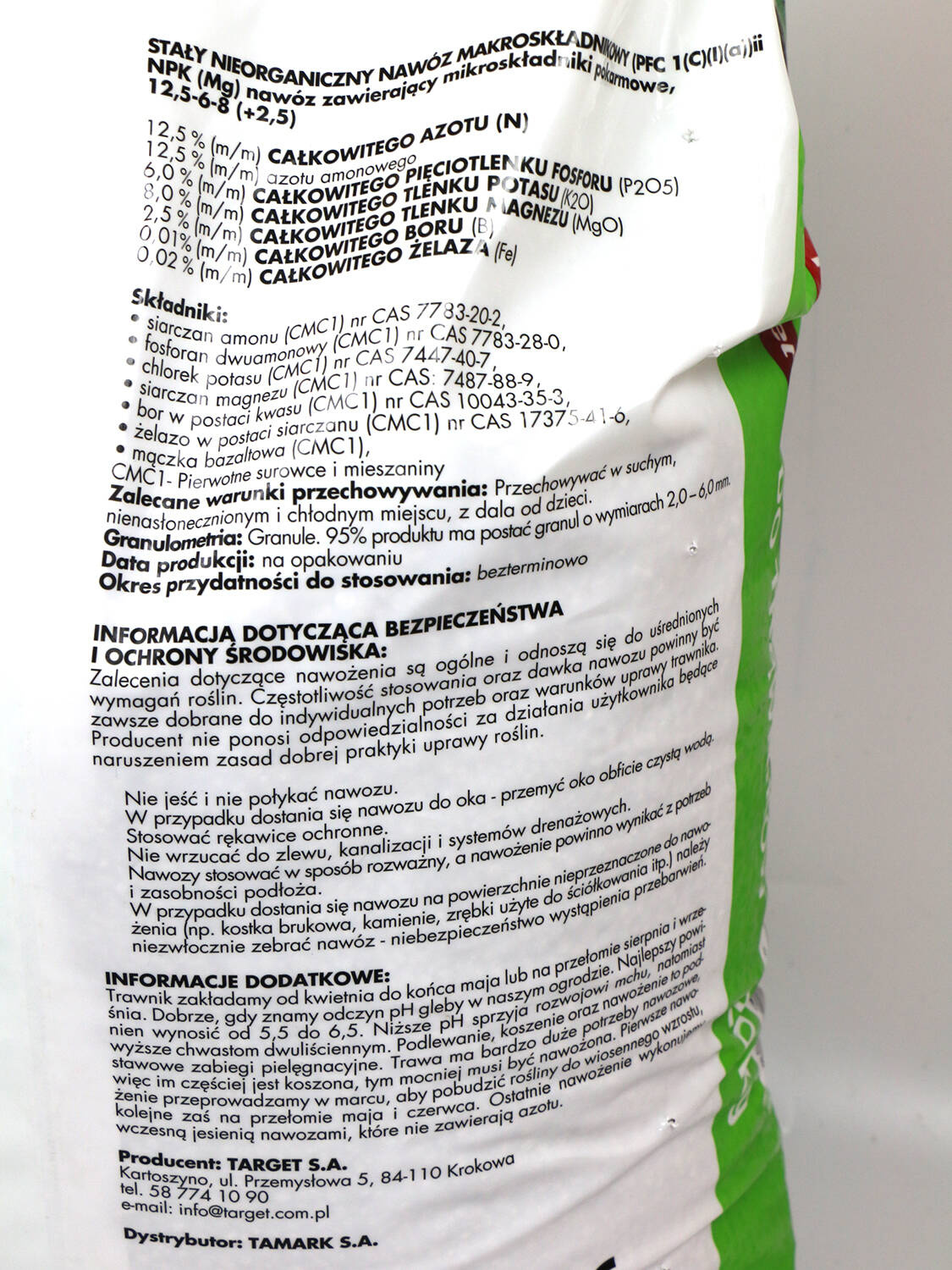Nawóz Do Trawników 20 kg