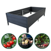 Podwyższona Grządka GPPS – Szara 150x75x30 cm – Klasika Garden