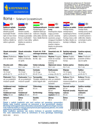 Pomidor Roma - Kiepenkerl