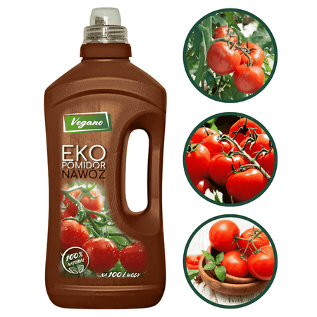 Zestaw Ekopomidor Vegano – 3x1 l Naturalny Nawóz Ekologiczny (Trzeci Gratis)