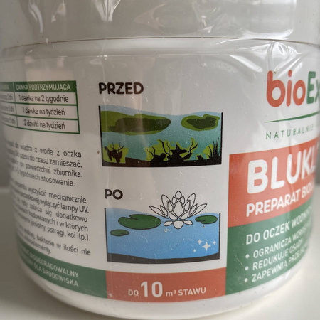 BluKlar 3w1 - preparat do czyszczenia oczek wodnych i stawów -  250 g