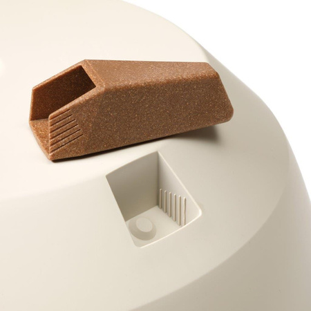 Doniczka Ø250 mm Mira Eco Recycled – Czarna – Lamela