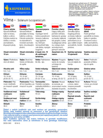 Pomidor Cherry Vilma – Kiepenkerl