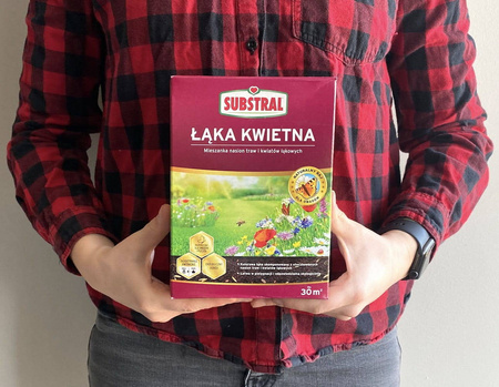 Łąka kwietna - mieszanka traw i kwiatów 300 g