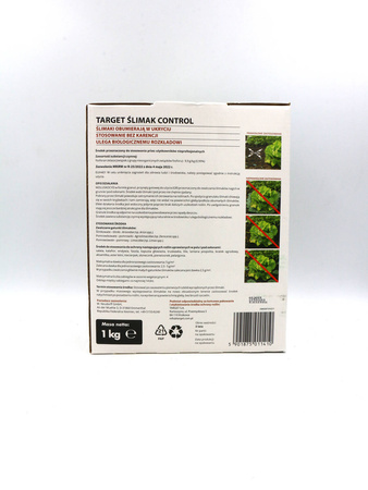 Ślimak Control – granulat zwalczający ślimaki – 1 kg Target