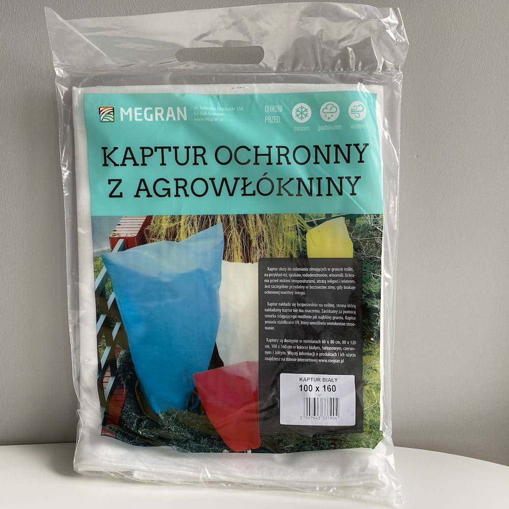Kaptur Ochronny Czerwony 0,6 m x 0,8 m  3 szt.