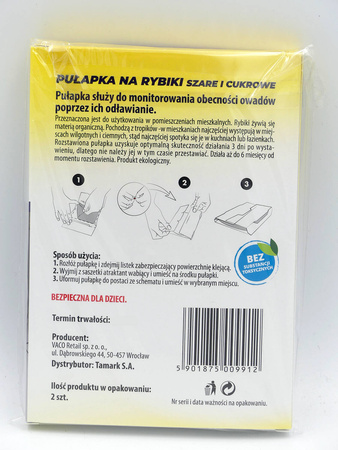 Pułapka na rybiki (srebrzyki) 2 sztuki