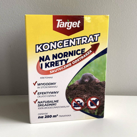 Kretomax 250 ml środek skutecznie odstraszający krety i nornice