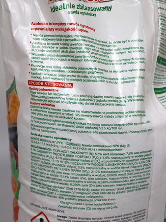Azofoska Granulowana 10 kg worek