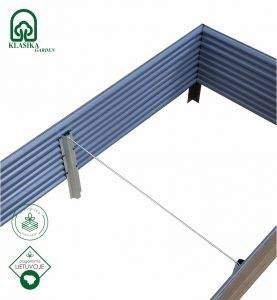 Podwyższona grządka – Woodlook Brązowy – Klasika Garden