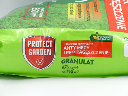 Nawóz do trawników 4w1 – Anty Mech i Pro-zagęszczenie – 8,75 kg Protect Garden