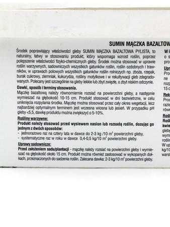 Mączka Bazaltowa 3 kg