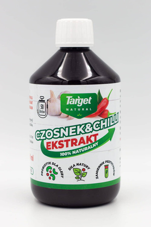 Czosnek & Chilli – Naturalny Ekstrakt – 500 ml Target