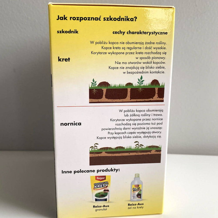 Kretomax 250 ml środek skutecznie odstraszający krety i nornice