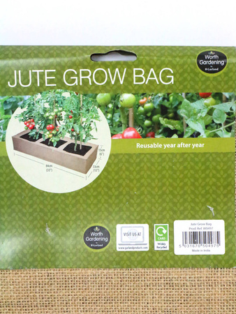 Jutowa torba do upraw - Garland