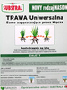 TRAWA Samo ZAGĘSZCZAJĄCA Uniwersalna 3 kg SUBSTRAL
