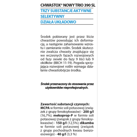 Chwastox Nowy Trio 390 SL 100 ml
