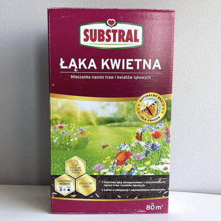 Łąka kwietna - mieszanka traw i kwiatów 800 g