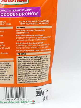 SUBSTRAL Mag.Siła do RODODENDRONÓW 350G