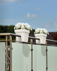 Donica balustradowa Lobelia 450 mm – kremowy – Lamela