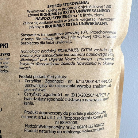 Biohumus Extra SM Sypki Uniwersalny 1 l