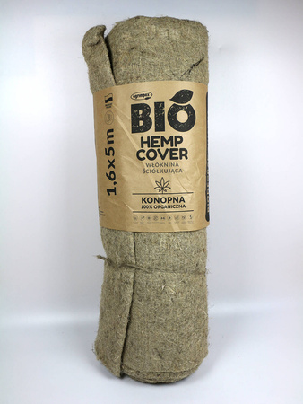BIO HempCover włóknina ściółkująca z włókien konopnych 1,6x5 m