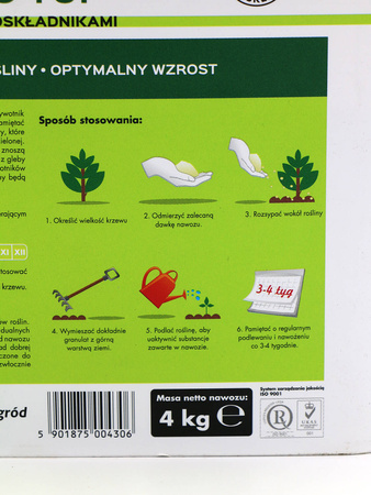 Nawóz do tui z mikroelementami 4 kg