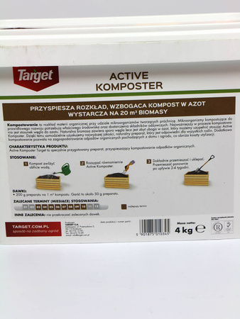 Active Komposter - przyspiesza kompostowanie 4 kg
