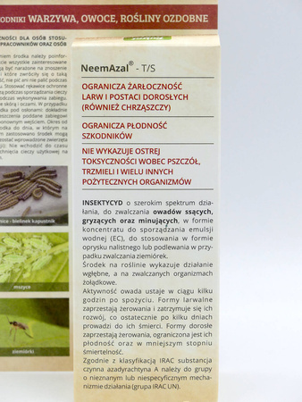 NeemAzal – Zwalcza Ziemiórki i Inne Szkodniki – 50 ml Target