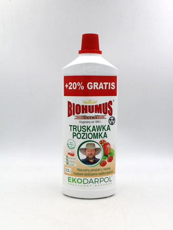Biohumus Extra Truskawka Poziomka 1 l + 20% Gratis